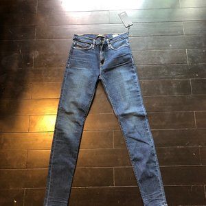 Womens Hudson Jeans Nico midrise super skinny size